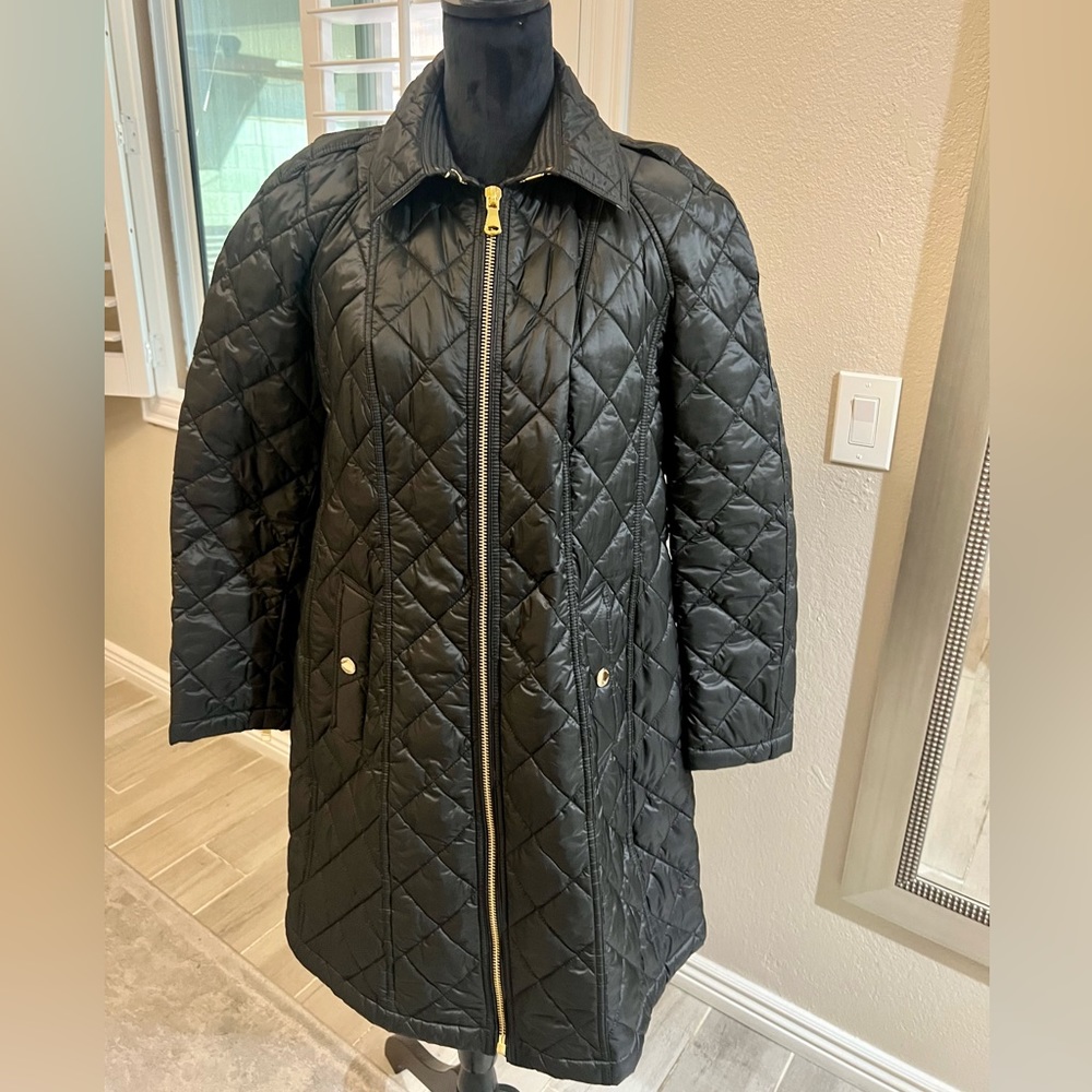 Burberry jacket quilted coat